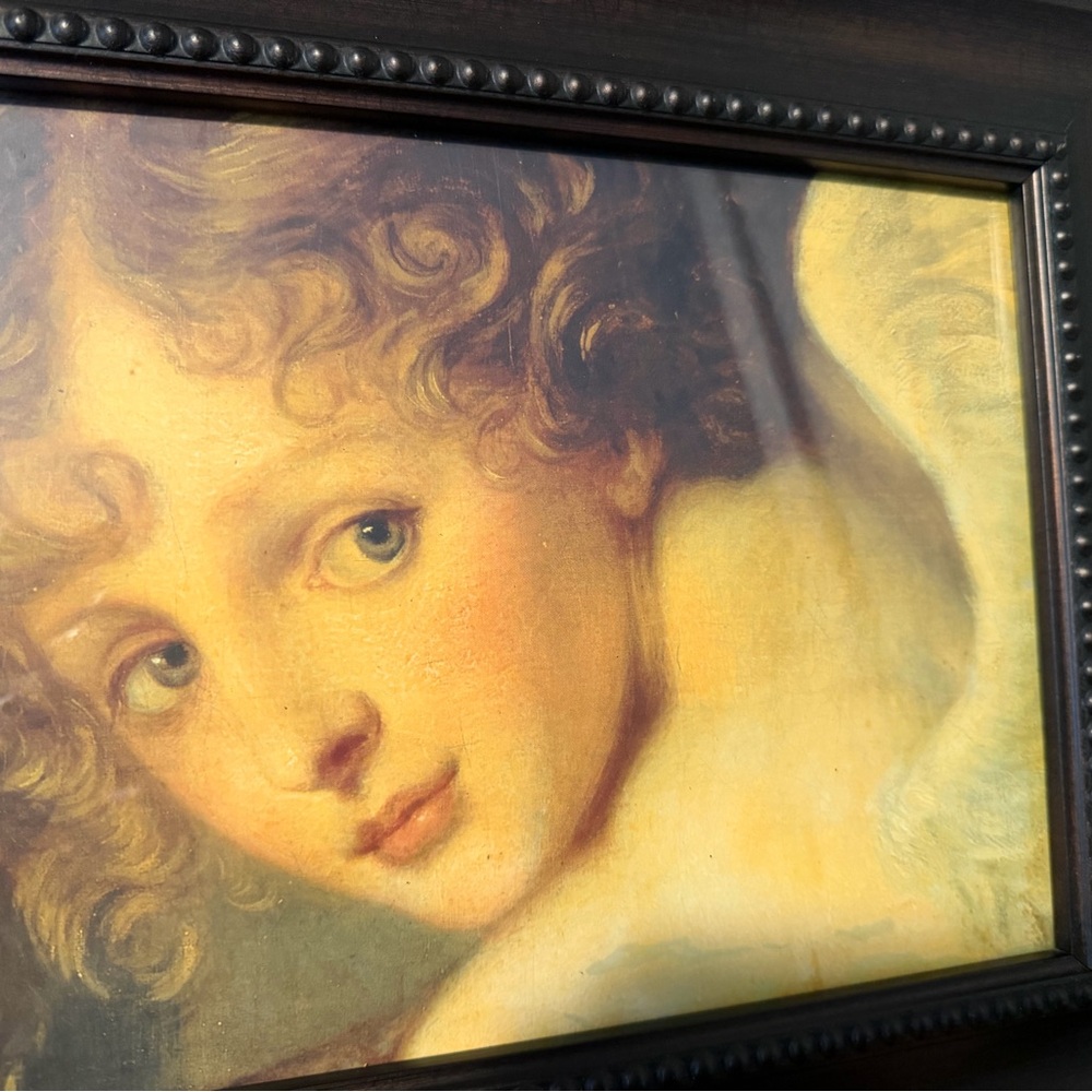 Lnwot Angel print in frame. Super pretty.